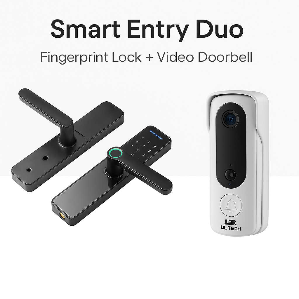 DigiDoor UL-tech Smart Fingerprint Door Lock - Keyless Entry