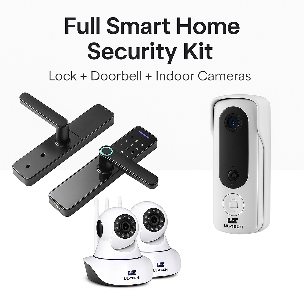 DigiDoor UL-tech Smart Fingerprint Door Lock - Keyless Entry