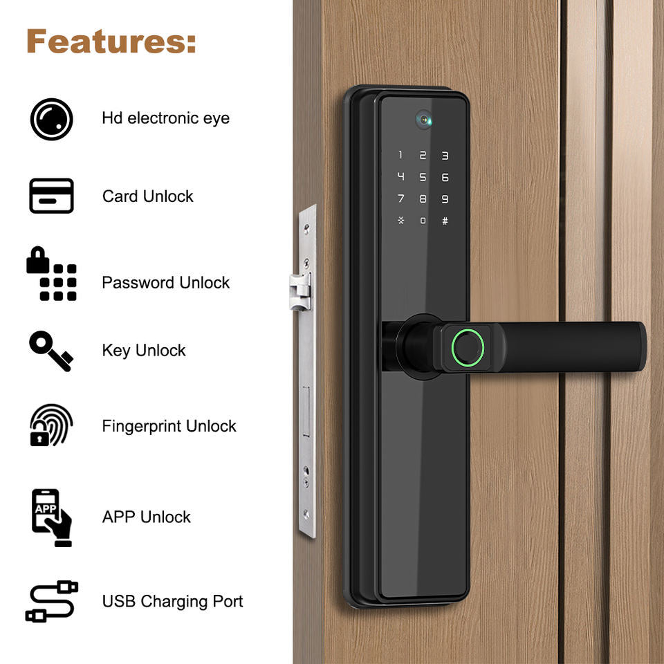 DigiDoor UL-tech Smart Fingerprint Door Lock - Keyless Entry
