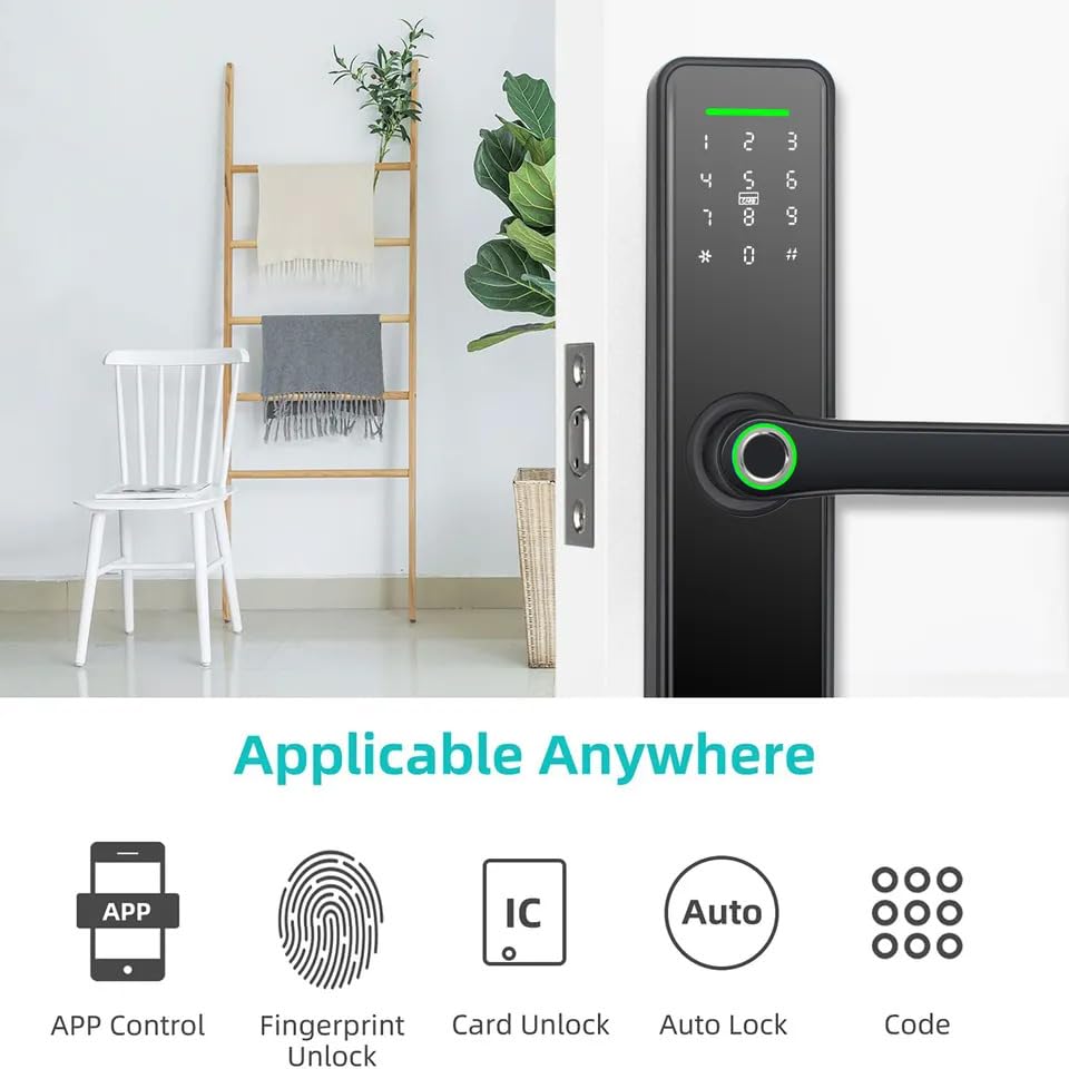 DigiDoor UL-tech Smart Fingerprint Door Lock - Keyless Entry