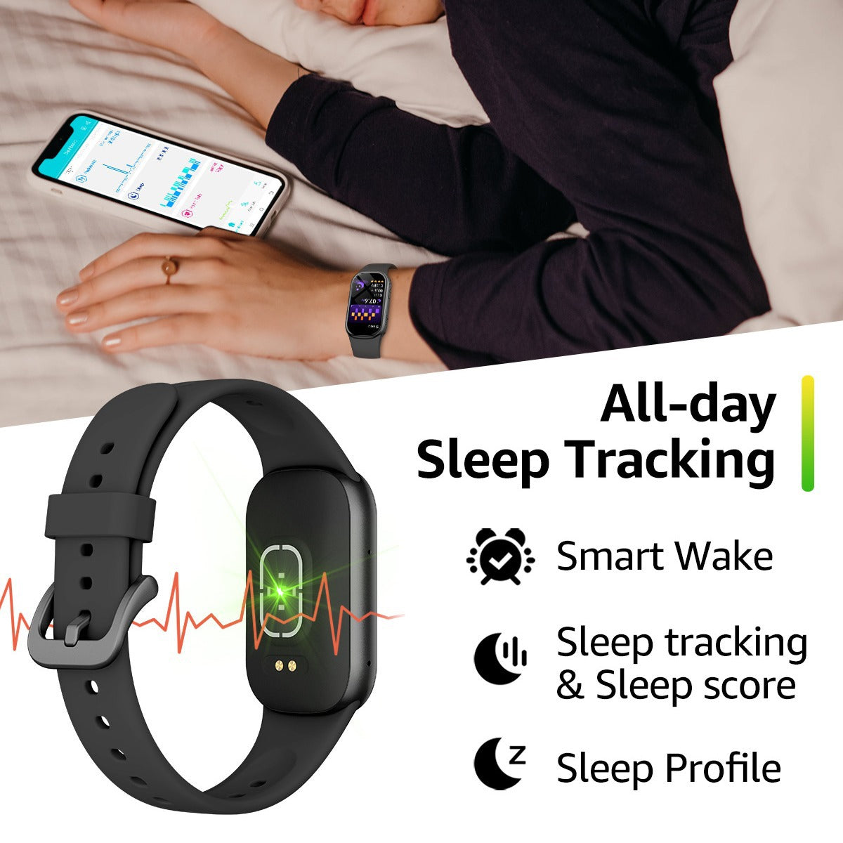 Fusionfit Smart Fitness Tracker - Health Monitoring & GPS