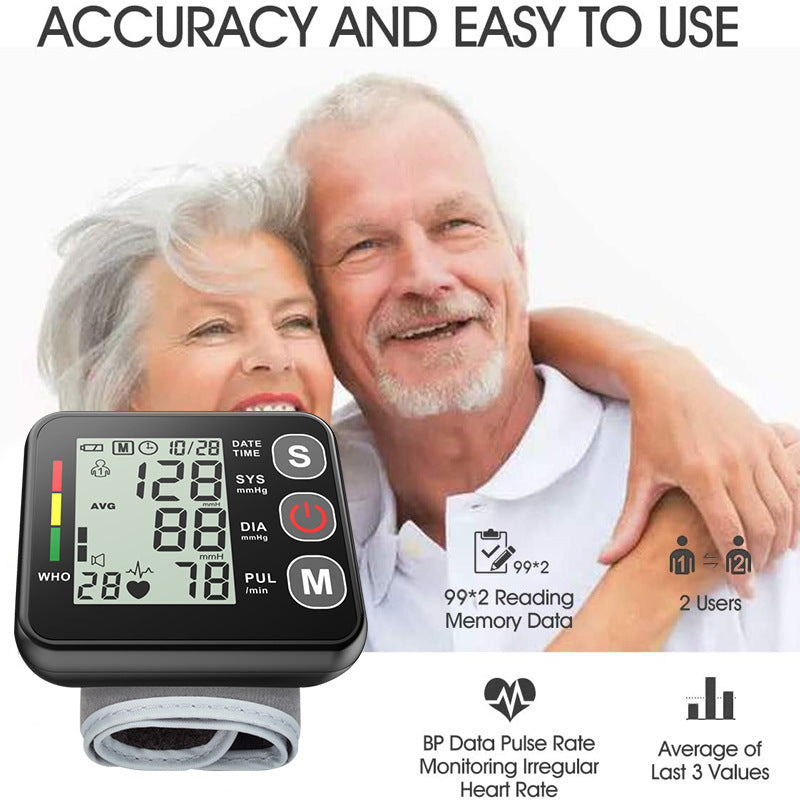 Bloodbeat Wrist Blood Pressure Monitor - Accurate Home Health Tracking