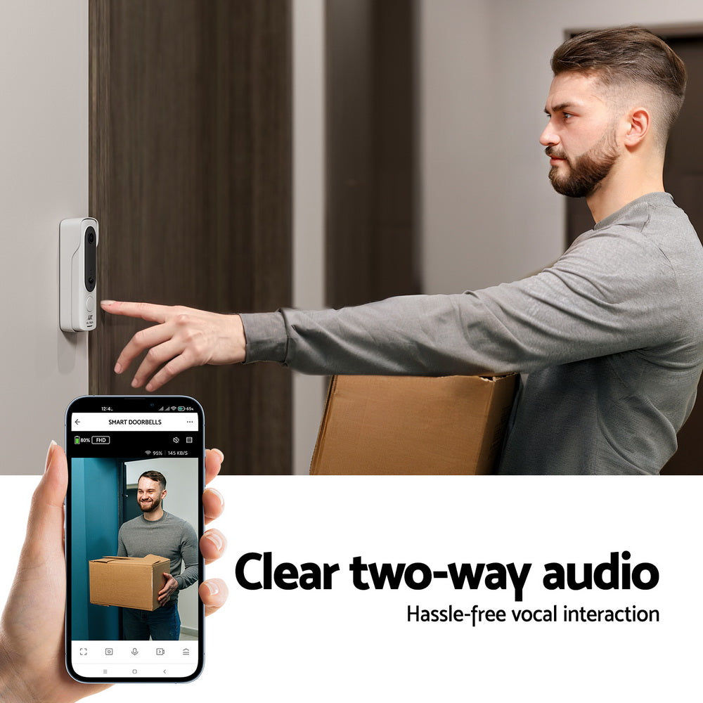 BellGuard UL-tech Smart Video Doorbell - Wireless, 1080p