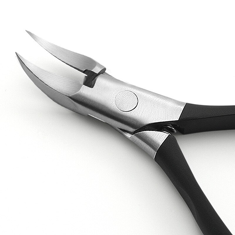 Fitlybuy NailCutter Pro with sharp, stainless steel curved blades and black ergonomic grip for ingrown nail relief.