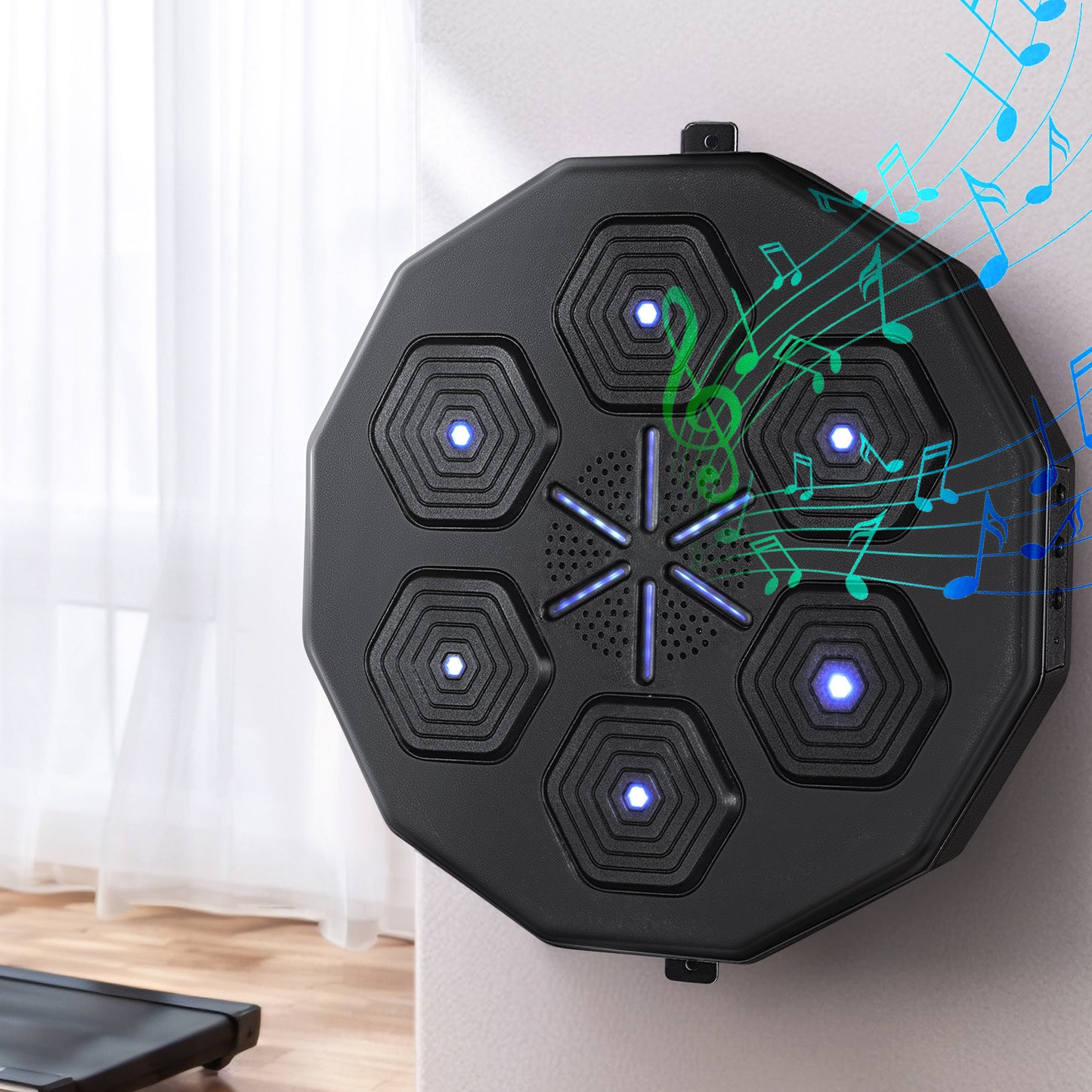 Boxbounce Everfit Electronic Boxing Trainer - Bluetooth, Wall-Mounted, Fun Fitness Game