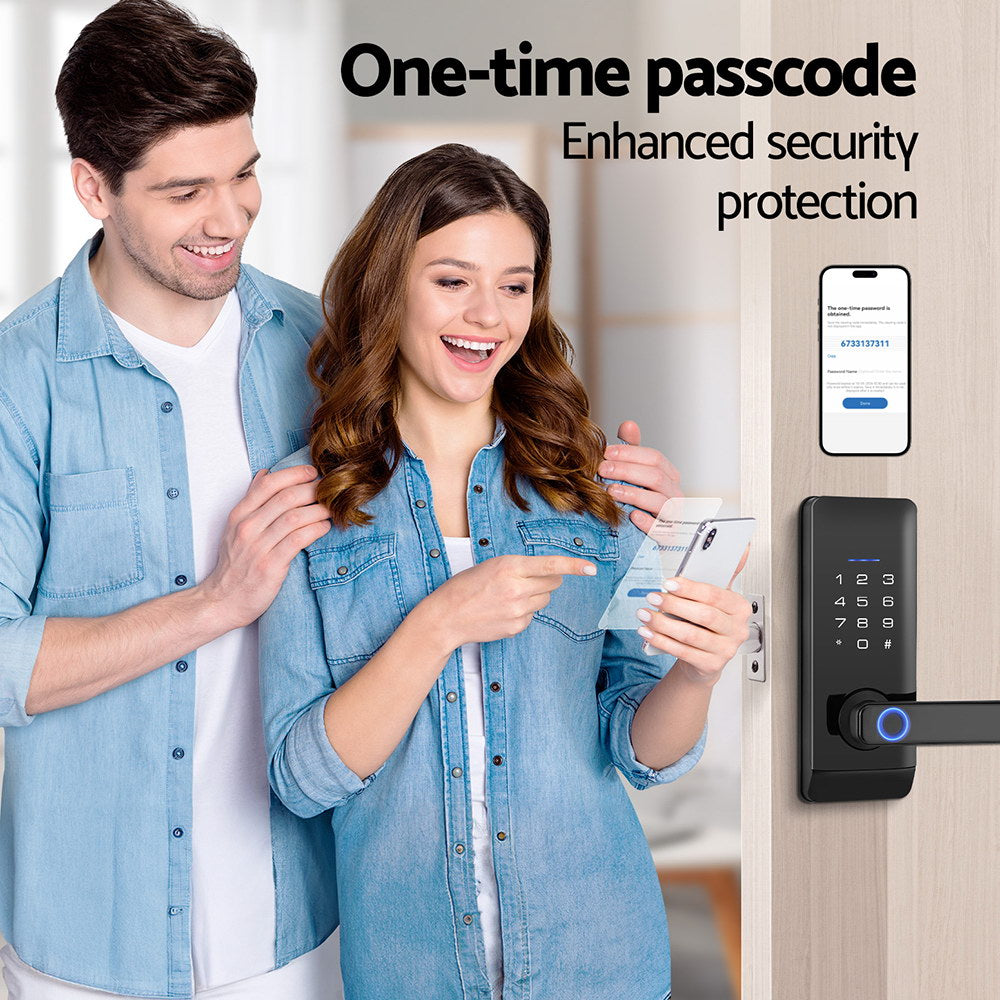 LockShield UL-tech Smart Fingerprint Lock - Keyless Entry, App Control