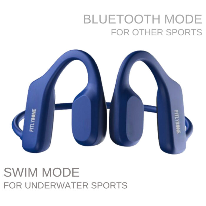 Fitlybone H2O GenX2 Wireless Earbuds For Swimmers- 8GB Inbuilt Music Player
