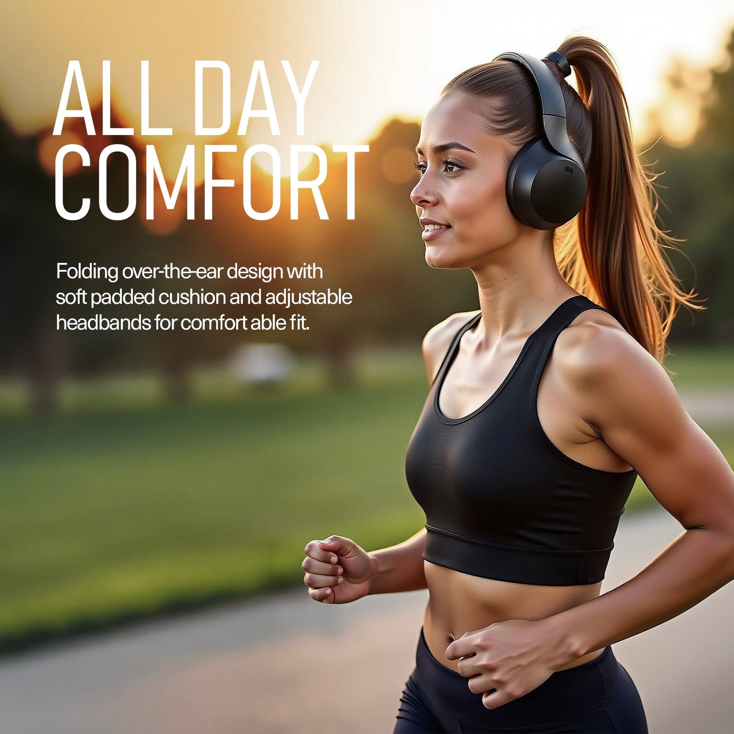 FitlyBone ReMix II Active Noise Canceling Wireless Headphones With SmartQ Silencing Technology