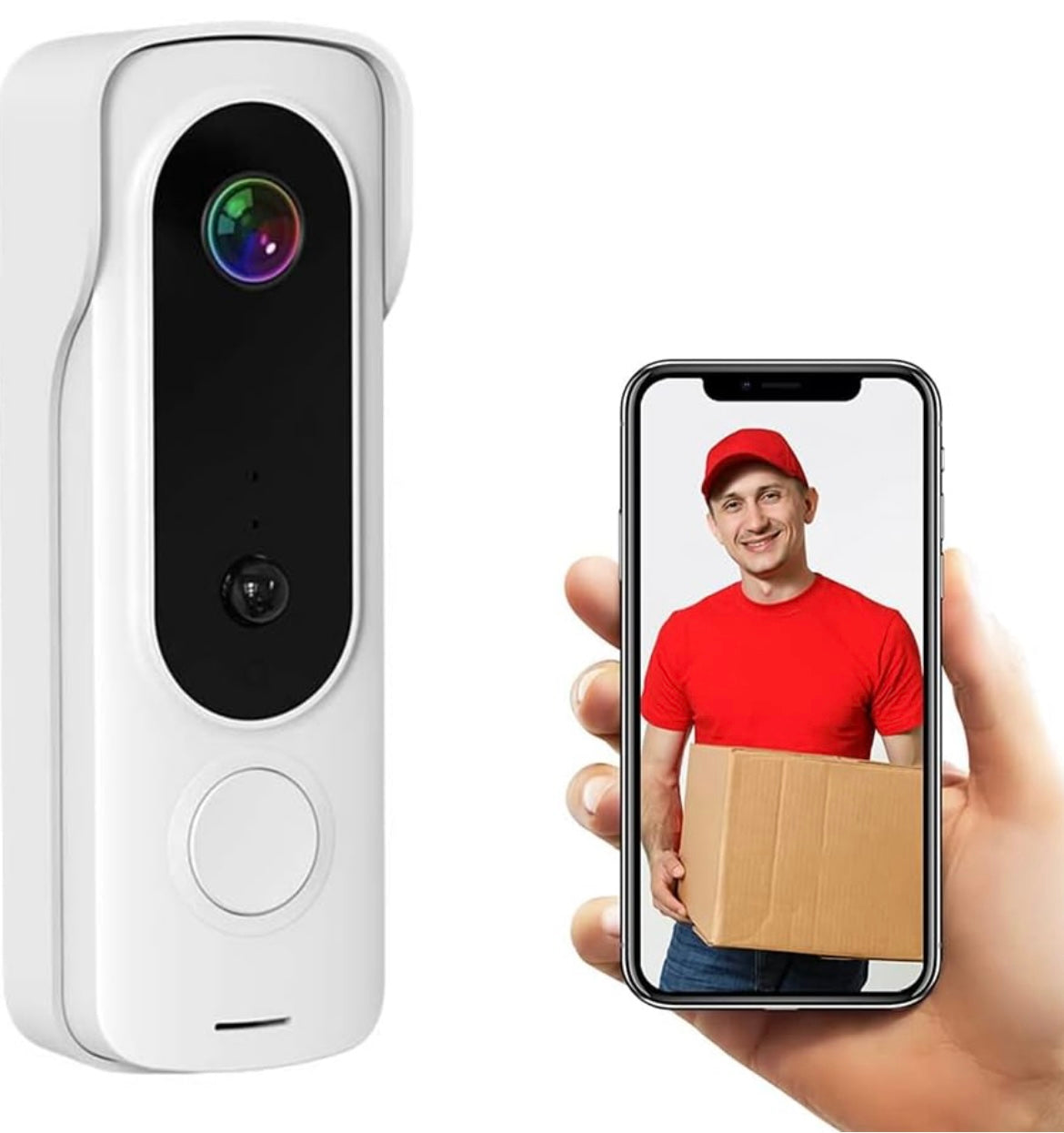 BellGuard UL-tech Smart Video Doorbell - Wireless, 1080p