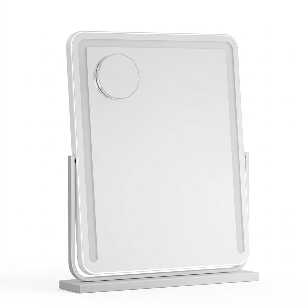 Sheesha LED Makeup Mirror - 10X Magnification, Touch Control