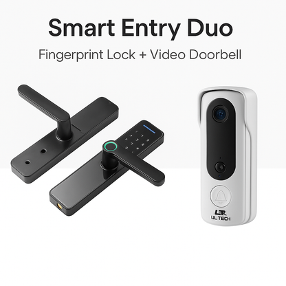 DigiDoor UL-tech Smart Fingerprint Door Lock - Keyless Entry