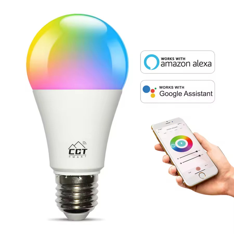 LumiLux TP-Link Tapo Smart Bulb - 16M Colors, Wi-Fi, Voice Control