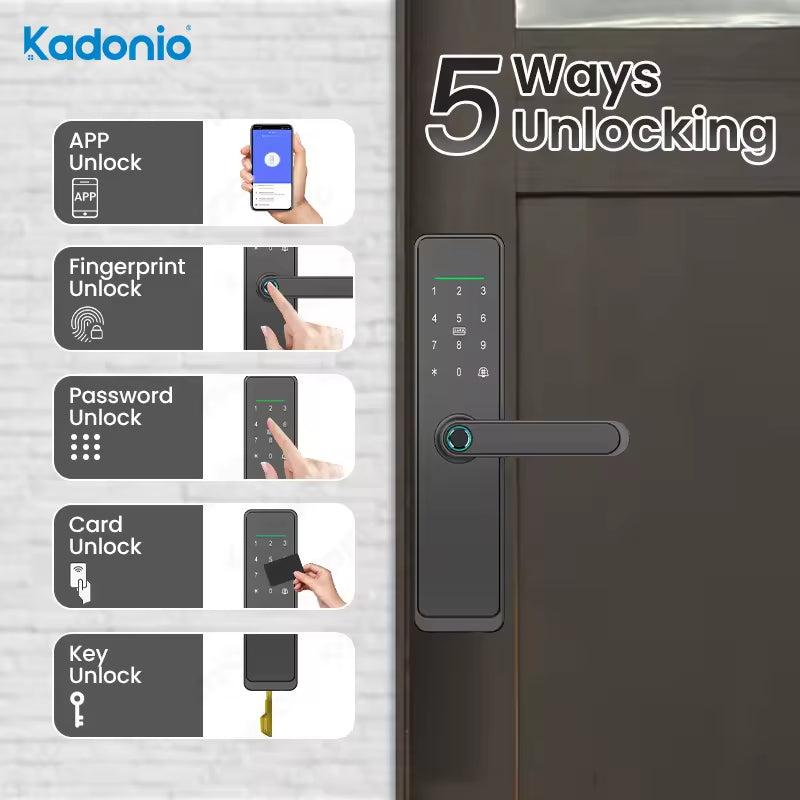 DigiDoor UL-tech Smart Fingerprint Door Lock - Keyless Entry
