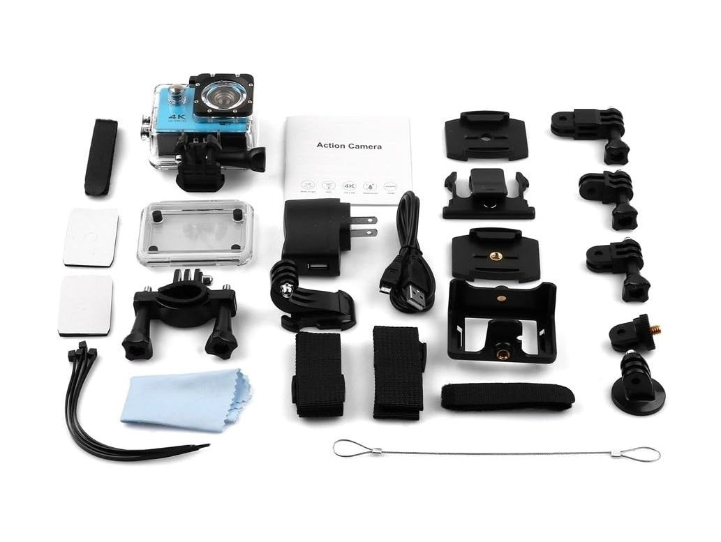 Actionace BDI 4K Action Camera - Waterproof, 1080p for Sports