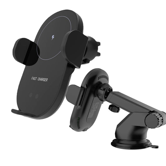 Chargerchic Automatic Wireless Car Charger Mount - Fast Qi Charging, 360° Rotation