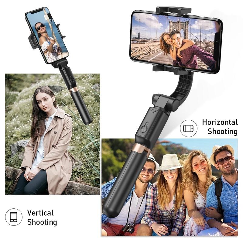 Gimbalglide Multifunctional Phone Gimbal - 360° Rotation, Vlogging Selfie Stick