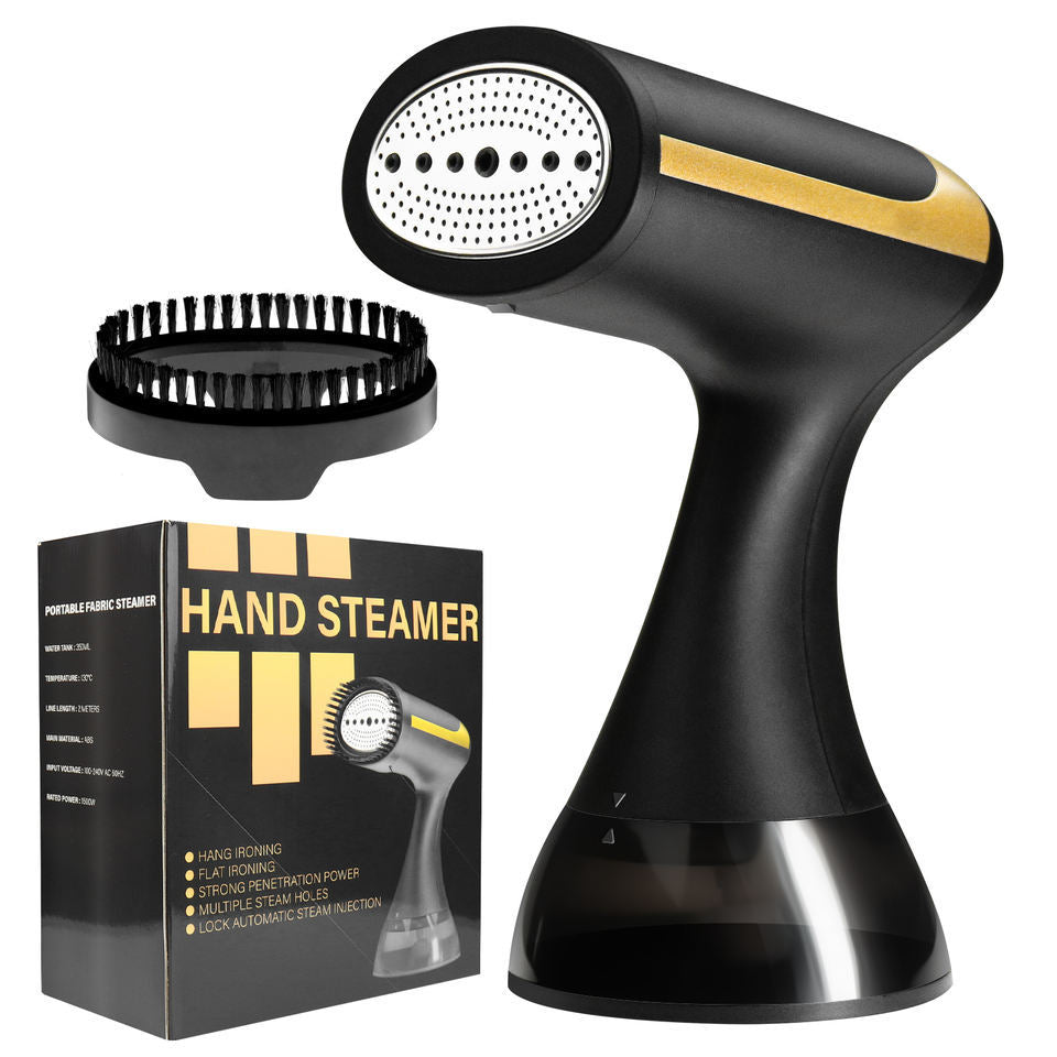 Steamserenity Black Handheld Steamer - Portable, Wrinkle-Free Clothes