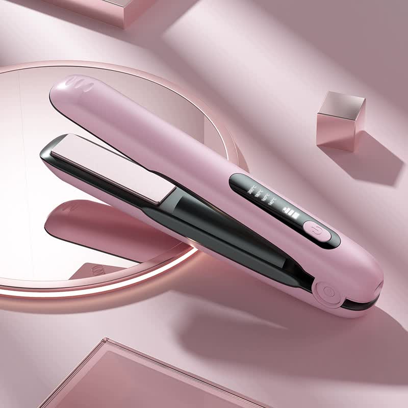 Straightshine Wireless Hair Straightener - Portable, Rechargeable
