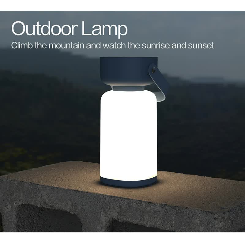 Lanternlux Blue Camping Lantern - Rechargeable LED Tent Light