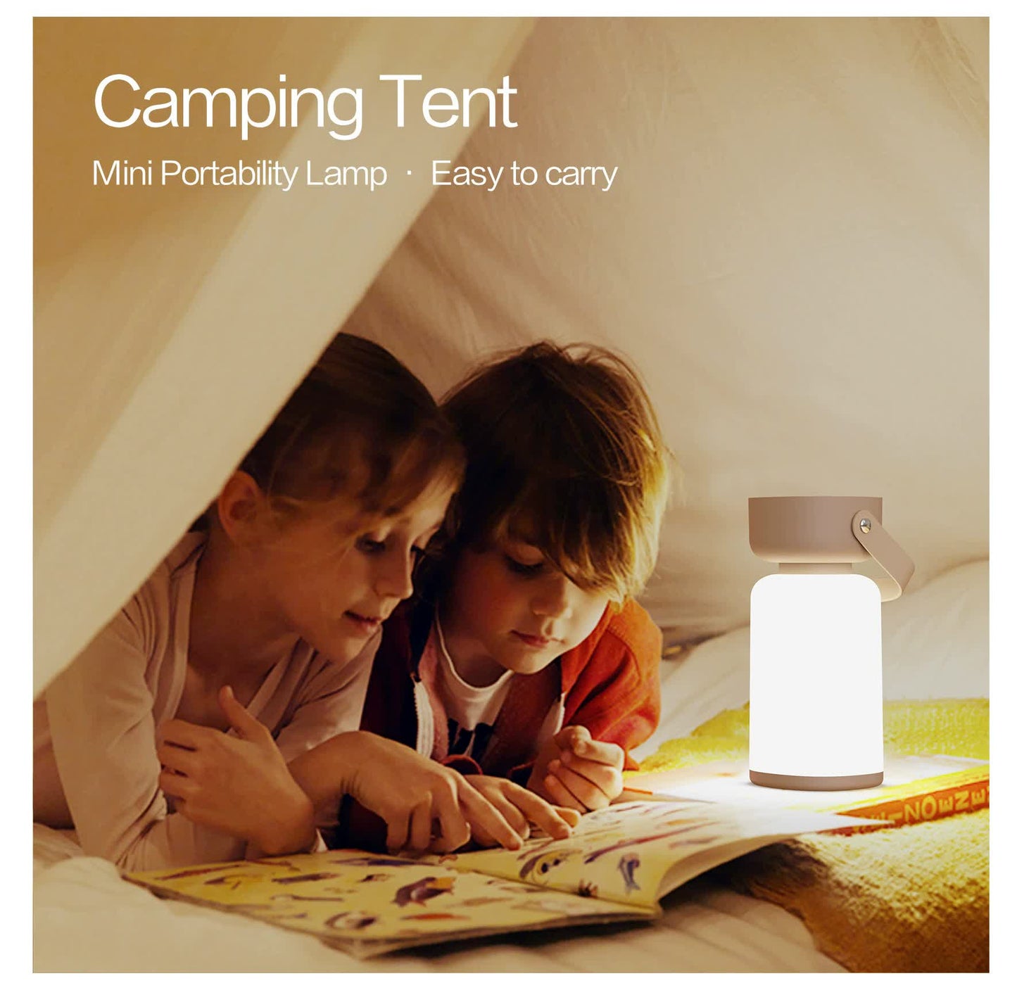 Lanternlux Blue Camping Lantern - Rechargeable LED Tent Light