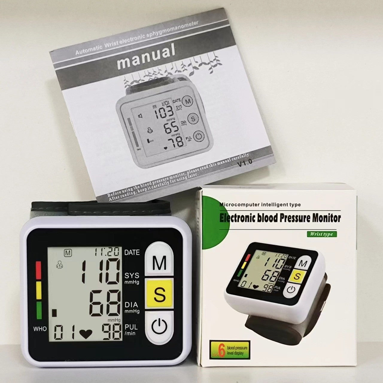 Bloodbeat Wrist Blood Pressure Monitor - Accurate Home Health Tracking